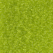 Miyuki rocailles kralen 15/0 - Transparent chartreuse 15-143 